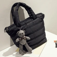 Зимние Космические сумки, женские повседневные космические хлопковые Сумки, Сумка с хлопковой подкладкой, сумка через плечо, женские леопардовые сумки на плечо в горошек