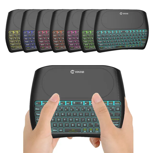 Backlight 2 4GHz Wireless Air Mouse D8 Pro English Russian Spanish D8 Plus Mini Keyboard i8 Touchpad Control for Android TV BOX cheap VONTAR Desktop Number Laptop Conductive Rubber Multimedia GAMING For Laptop Multifunctional Keyboard Numeric Keyboard D8 RPO Backlight 2 4GHz Wireless Air Mouse D8 Pro English Russian Spanish D8 Plus Mini Keyboard i8 Touchpad Control for Android TV BOX cheap VONTAR Desktop Number Laptop Conductive Rubber Multimedia GAMING For Laptop Multifunctional Keyboard Numeric Keyboard D8 RPO