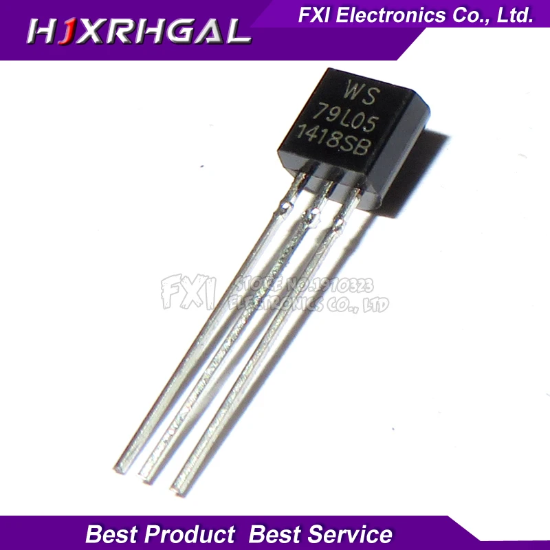 

20PCS 79L05 ws79L05 TO-92 5V 100mA voltage regulat new original