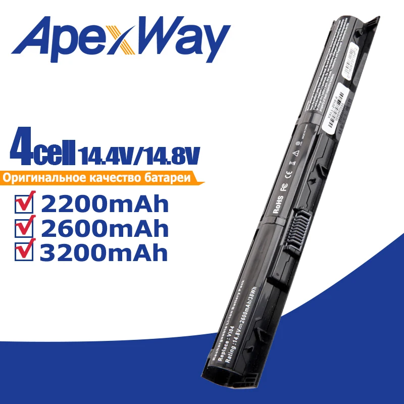 Аккумулятор ApexWay для ноутбука HP ProBook 440/450 G2 Series 756745 001 756744 756478 421 756743 4
