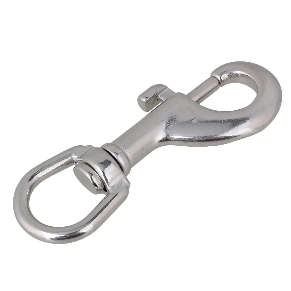 20Pcs 304 Stainless Steel Length 80mm Swivel-Eye