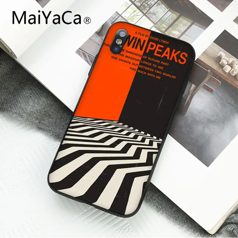 MaiYaCa Твин Пикс огонь ходить со мной чехол для телефона для iphone 11 Pro 11Pro Max 8 7 6 6S Plus X XS MAX 5 5S SE XR - Цвет: A2