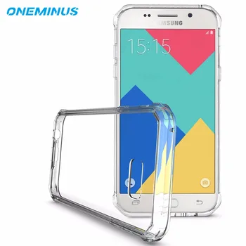 

Anti knock Clear Protective Case for Samsung Galaxy A3 A5 A7 2017 a8 a8 plus 2018 Case Coque Shockproof Hard back cover Fundas