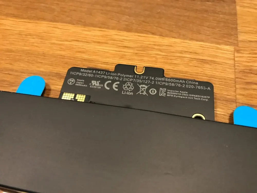 Аккумулятор MD101 MD101LL/A MD101ZP/A для Apple A1437 A1425 MacBook Pro Retina 13 дюймов версия Late 11 21 начала