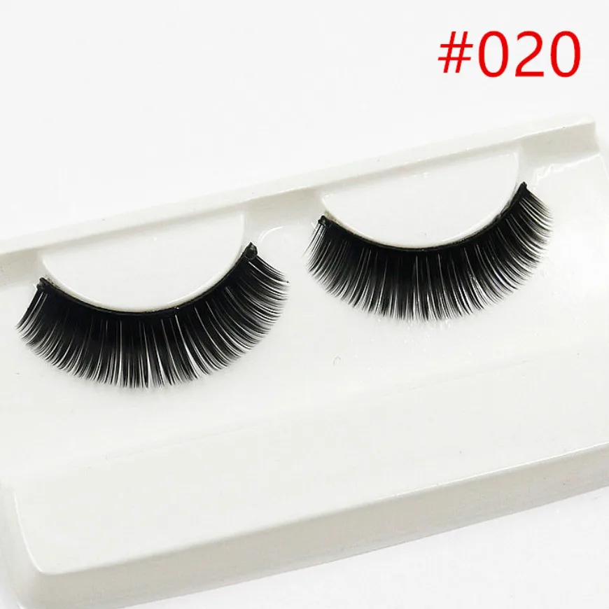 

2018 NEW 1 PCS Sell 3D False Eyelashes Korea Natural Nude Makeup Long False Eyelash Handmake Eye Lashes Makeup Kit Gift #D020