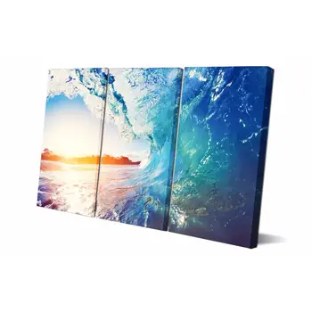 

Drop shipping 3 Panel printed painting Seascape painting Wall Art Picture Home Decoration Living Room Modern painting LS400