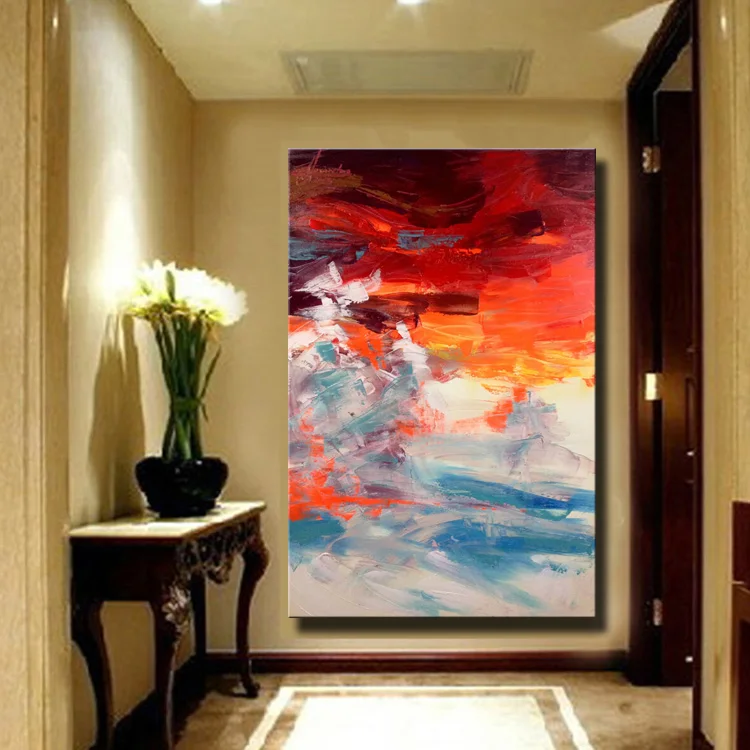 from-JYJ-Artist-Red-and-Blue-Color-Canvas-Wall-Art-HandPainted-Modern-Abstract-Oil-Painting-for (3)
