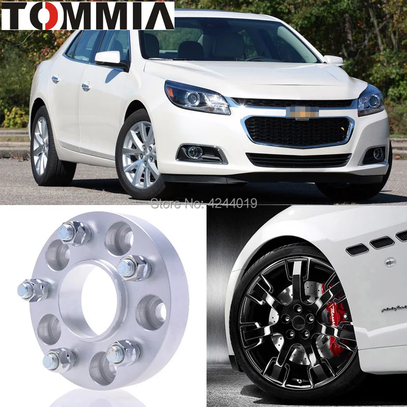 Fits Chevrolet Malibu 2PCS Wheel Hub Centric Spacers Tire Adapters Rims