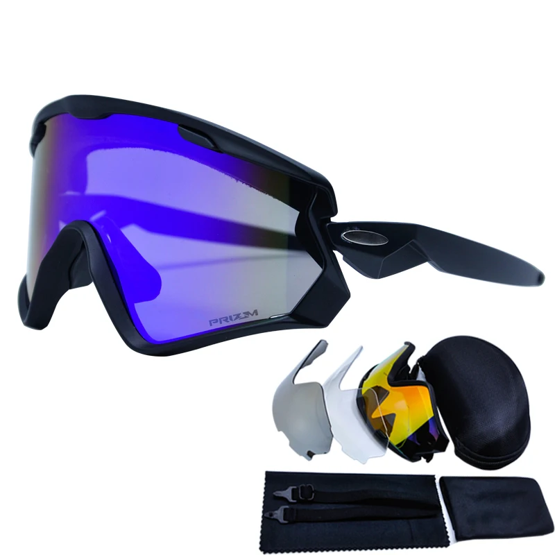 2019 Cycling Glasses Bicycle Sunglasses Cycling Eyewear Bike Cycling Goggle UV400 Sport Glasses 3 Lenses