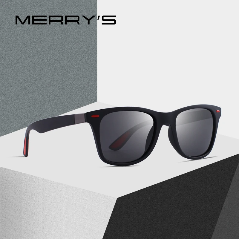 

Men Classic Retro Rivet Polarized Sunglasses Women Lighter Design Square Frame 100% UV Protection