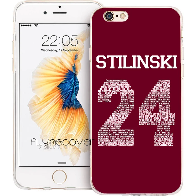 coque iphone 6 silicone teen wolf