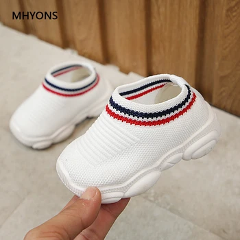 

2019 New Kids Socks Shoes Fashionable Net Breathable Leisure Sports Running Shoes For Girls Shoes For Boys Brand Kids Sneakers