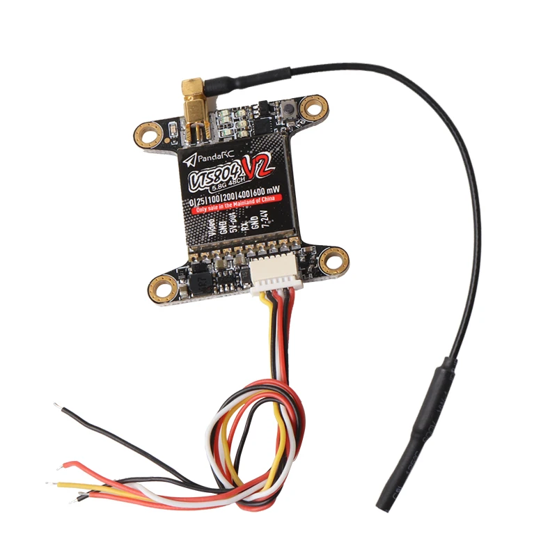 

Image Transmitter 5.8G 40CH SBUS swither VTX VT5804 25MW 200MW VT5804 PRO 25 200 600MW Switchable for DIY FPV cross racing drone