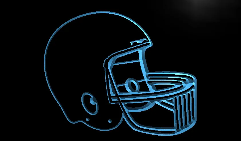 

LN043- Helmet Football LED Neon Light Sign