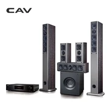 CAV AV930 Home Theater 5.1 System Bluetooth EDR IMAX Music Center Optical Coaxial RCA Wooden Home Use Cinema DSP Home Theater