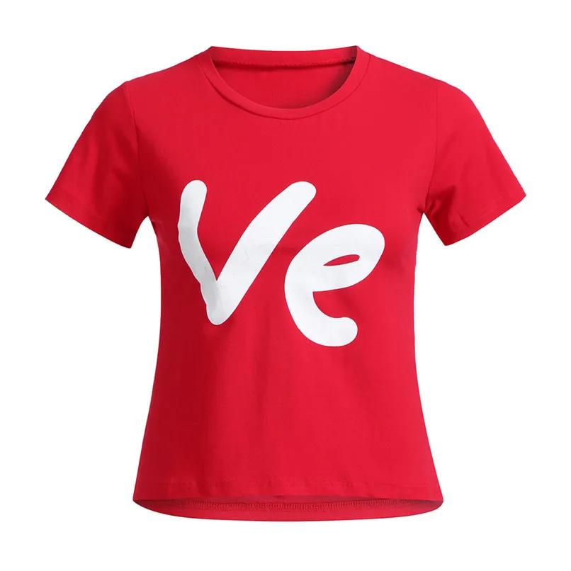 Для женщин мама Валентина пуловер с принтом-надписью Блузка Футболка семейная одежда ко Дню Святого Валентина футболка для бега#2h04