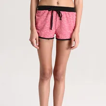 Высокое качество, лето, женские тренировочные шорты для бега, йоги, спорта, фитнеса, короткие штаны, 6285-B, прочные свободные шорты, новинка