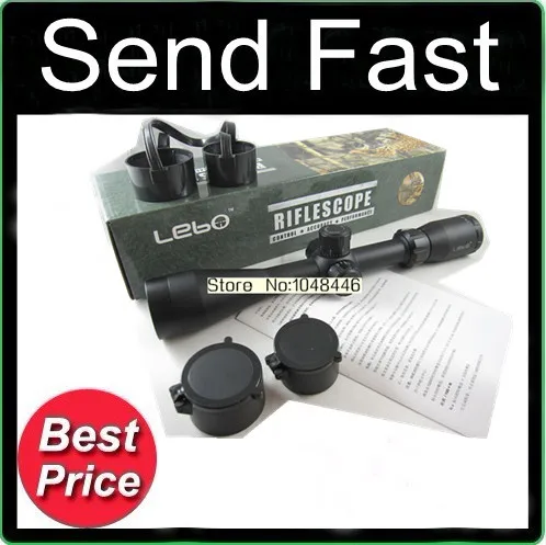 Cheap LEBO cheetah 4-16X44 P4 differentiation lock side adjustment Sight Rifle Scope with Free Mounts 20mm or 11mm