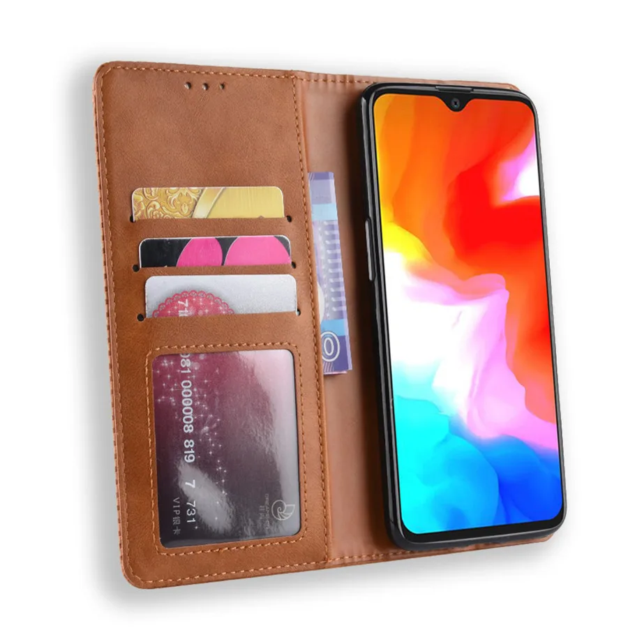 Роскошный кожаный чехол-книжка на магните для Oneplus 6t 6 5t 3t 3 7T Pro Offcial Wallet Stand Book Cover One Plus 6t 6 7t pro 128gb