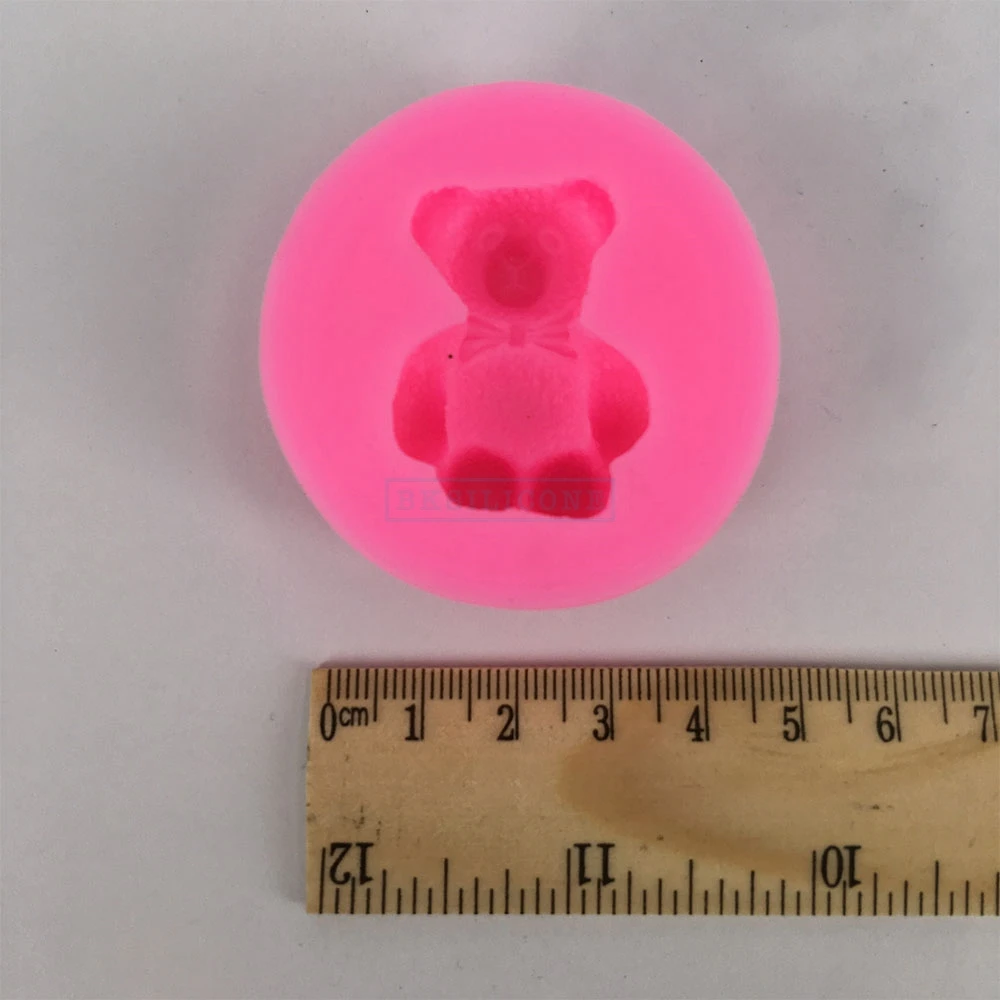 Помадные формы Φ P1005|fondant molds|silicone moldbear silicone mold |