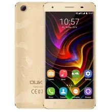 Oukitel C5 Pro MTK6737 Quad Core Pantalla de 5.0 Pulgadas HD Smartphone 2000 mAh Android 6.0 Del Teléfono Celular 2 GB RAM + 16 GB ROM Móvil teléfono