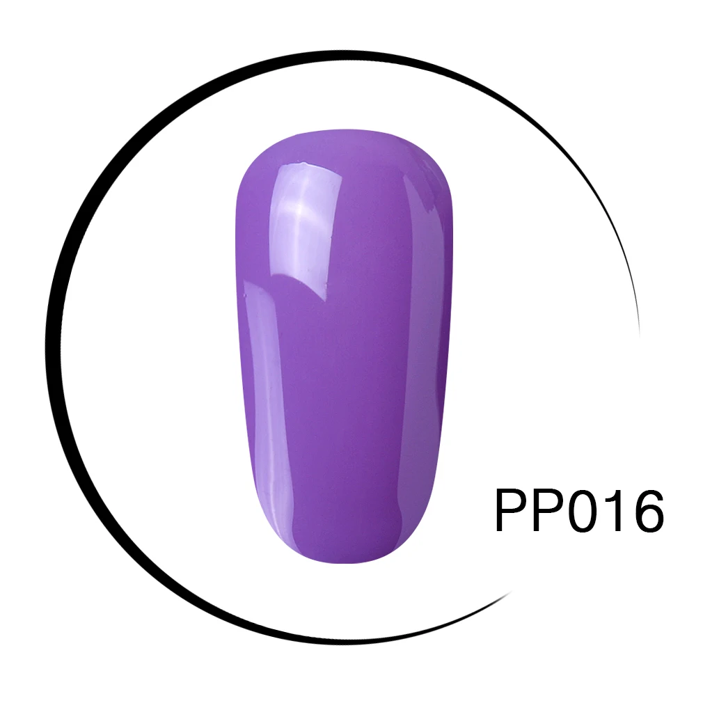 Elite99 10 мл УФ-гель для ногтей фиолетовый лак для ногтей Полупостоянный Гель-лак для ногтей - Цвет: PP016