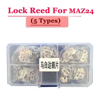 

Free shipping (200pcs/box )Maz24 car lock reed locking plate for madza lock (each type 40pcs) Repair Kits