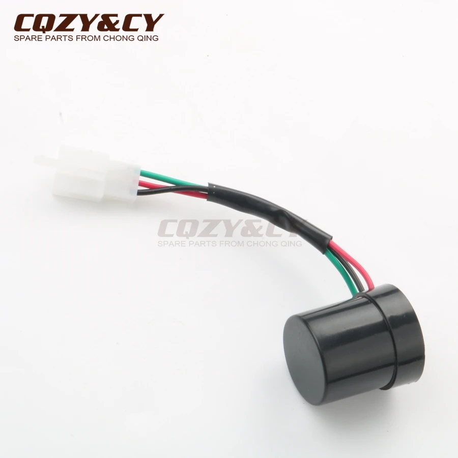 Проблесковое реле для скутера 12 В 3 провода китайского GY6 125cc 150cc 152QMI 157QMJ 4