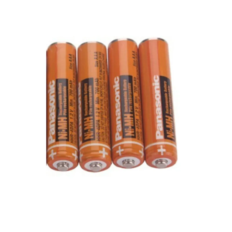 4 шт. оригинальная перезаряжаемая NiHM батарея Panasonic AAA 1,2 V 630mAh Время зарядки или 1200 раз Бесплатная доставка!|Перезаряжаемые батареи|   | АлиЭкспресс