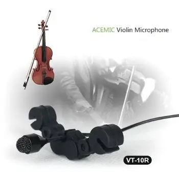 

ACEMIC VT-10R Pro Wired Violin Microphone High Fidelity Voice Vibration Protect