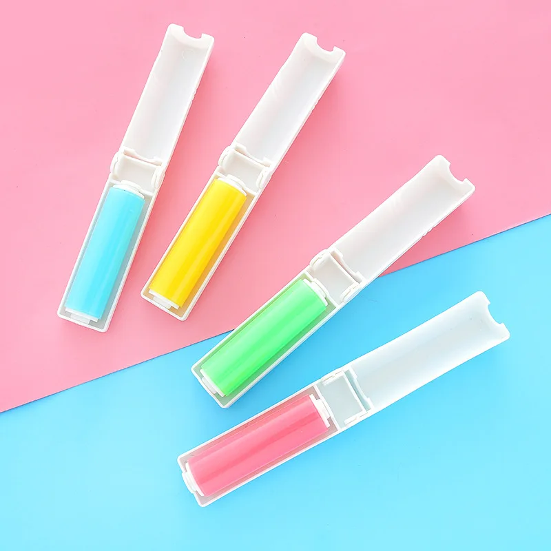 

Portable Folding Washable Dusting Roller Sticking Machine Clothes Sticky Brush Recyclable Clothes Dusting Roll