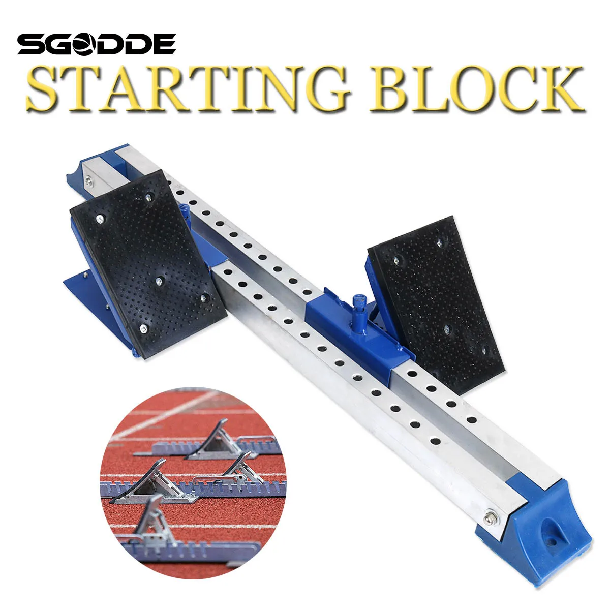 

SGODDE Training Running Equipments Athletics Competition Starting Block Iron Scholastic Track Match Sports Field for Running