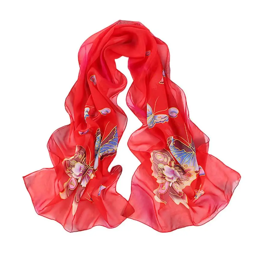 

# Vestido 2019 Womens Butterfly Long Stole Shawls and scarves Scarf luxury brand Summer Ladies tops Work Free shipping17