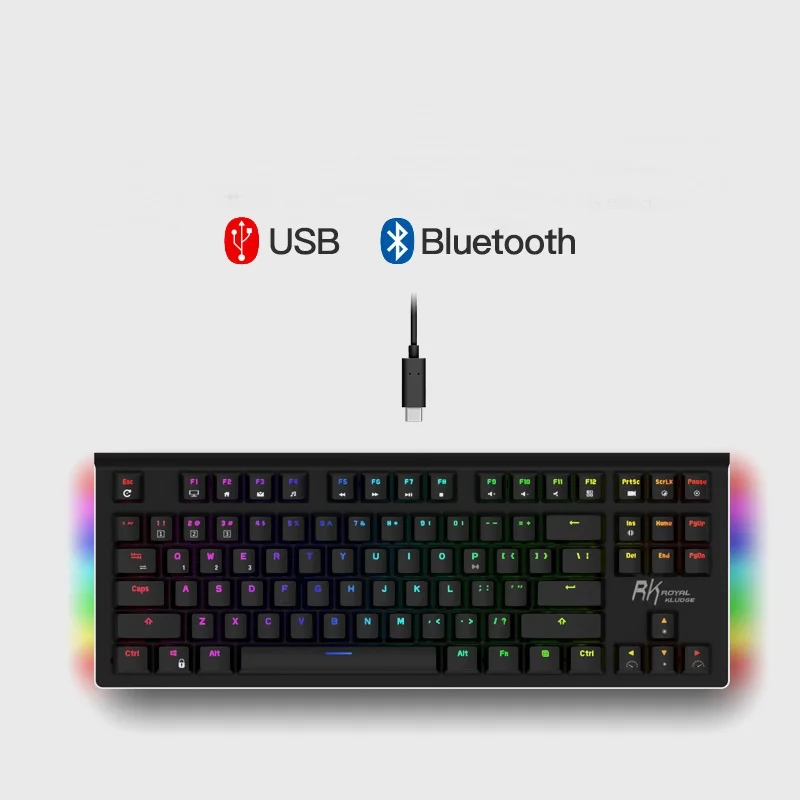 Клавиатура игровая Механическая с RGB подсветкой и двойным режимом|Клавиатуры| |
