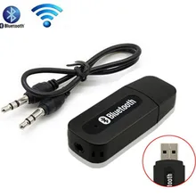 Bluetooth Aux wireless portable mini Black bluetooth Music Audio Receiver Adapter 3.5mm Stereo Audio for iPhone Android phones