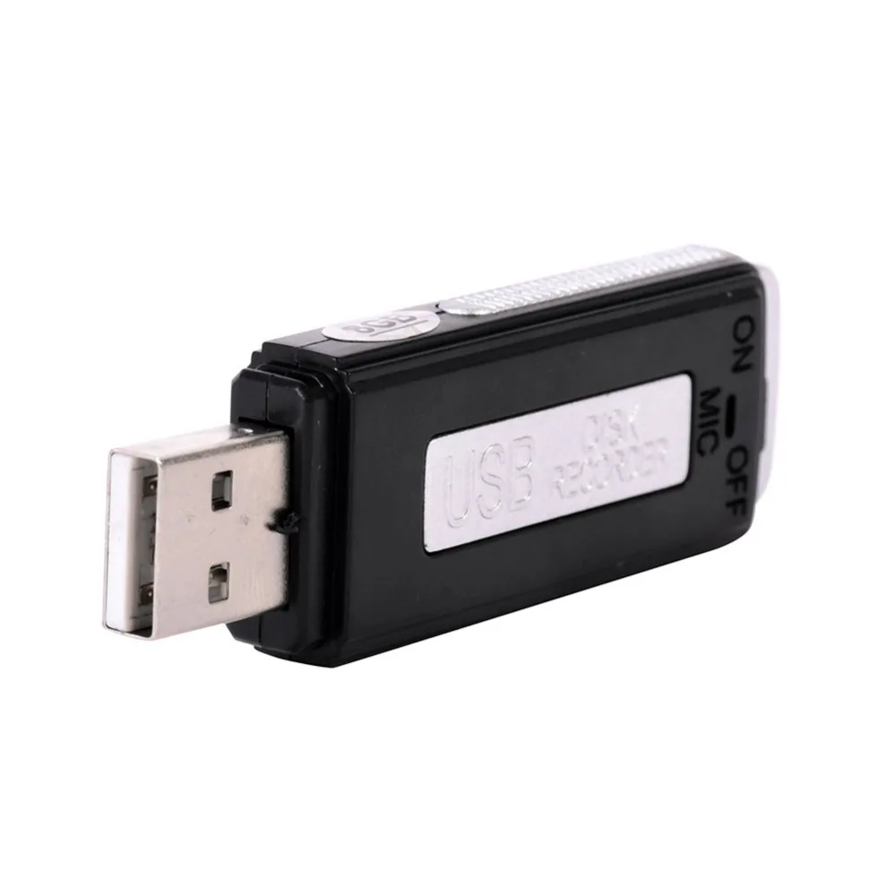 Мини 8 Гб USB Запись Ручка флеш-накопитель цифровой Аудио Диктофон 70 часов портативный мини Запись Диктофон