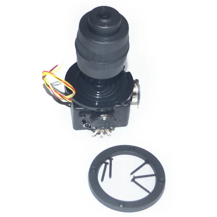 New 1pc 4 axis Joystick Potentiometer JH D400X R4 10K ohm 4D with Button Joystick Free Shipping