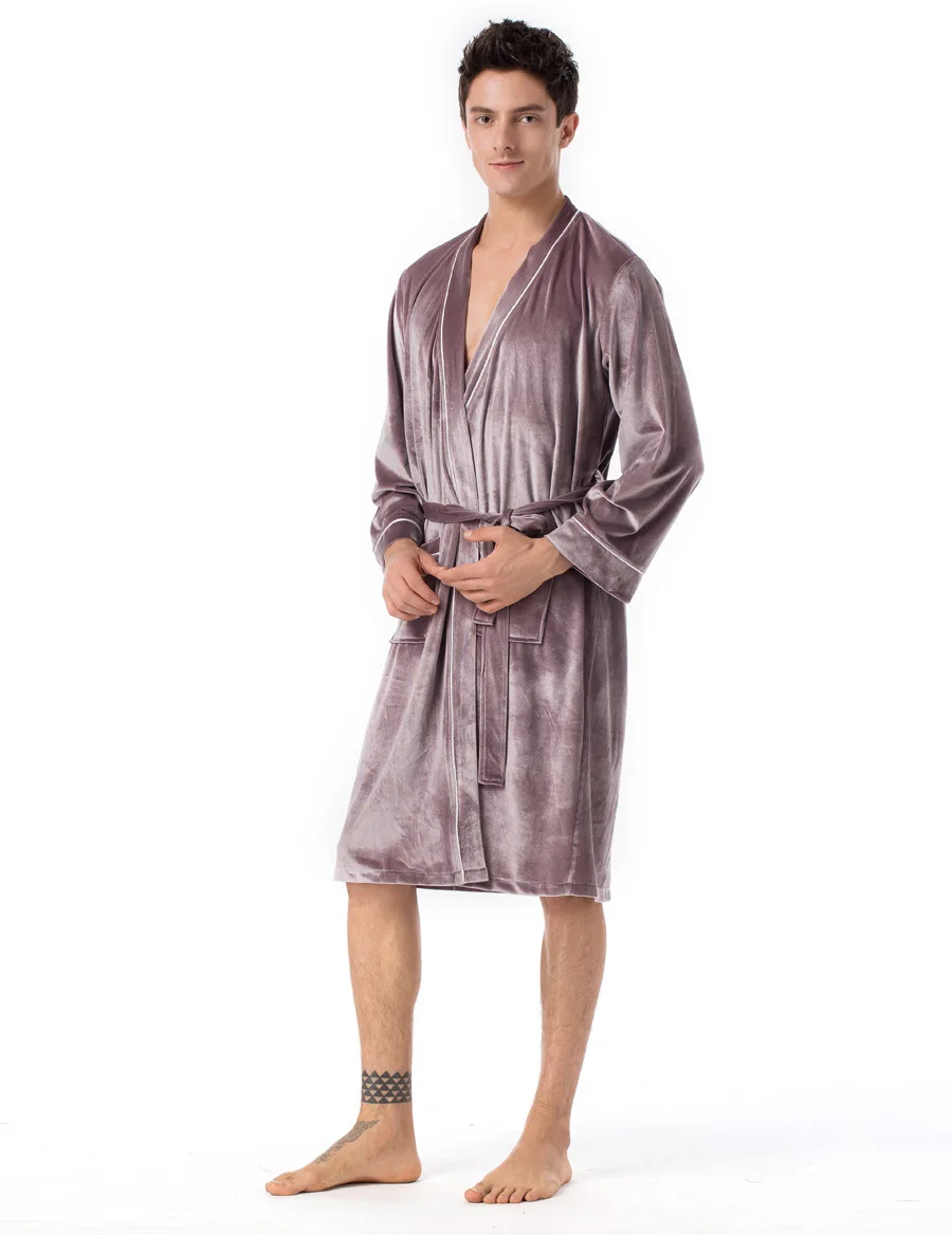 Кавме персональный заказной велюровый Халат большого размера халат для пар бархатный длинный халат халаты для невесты Домашняя одежда Вечерние подарки
