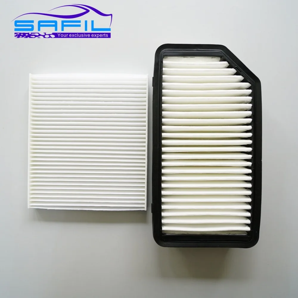 Комплект фильтров для Kia Soul 2009-2015 воздушный фильтр + салонный oem:28113-1J000 97133-2K000 |