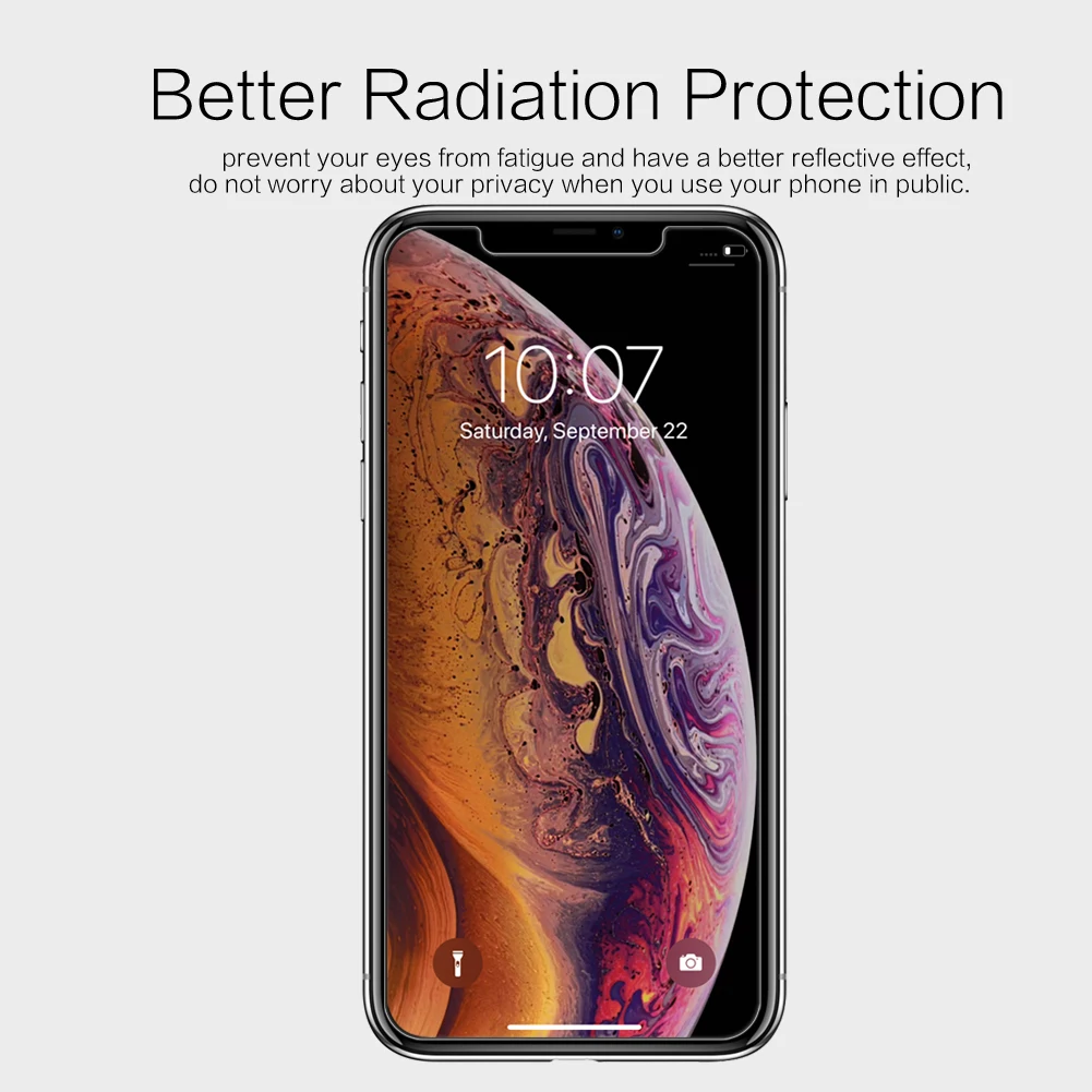 Протектор экрана для iPhone XR Nillkin прозрачная/матовая мягкая пластиковая пленка для iPhone XR 6,1''