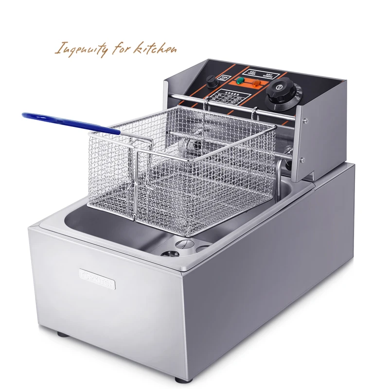 Free shipping New 2500W Industrial Deep KFC&Macdonald Electric Single