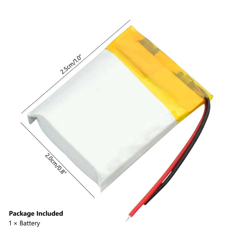 3,7 V 200 мА/ч, литий Батарея 502025 литийполимерное литийионное клетки зарядное устройство для литий-полимерный Перезаряжаемые Батарея для MP3 MP4 динамик для игрушек тахограф