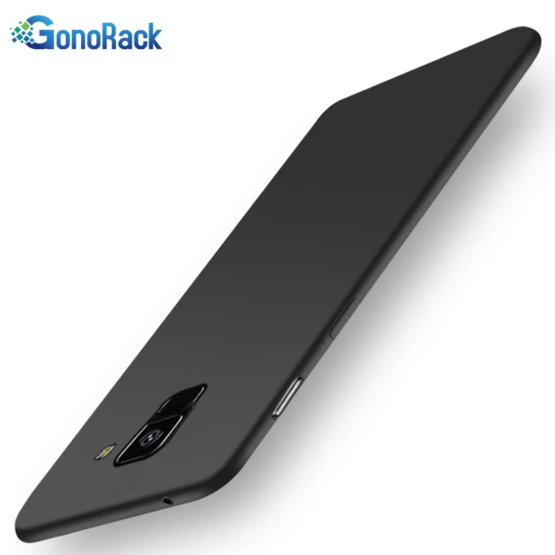 

GonoRack Hard PC Plastic Matte Case for Samsung Galaxy A8 2018 Case 360 Full Cover for Samsung A8 Plus 2018 Back Cover Phone Bag