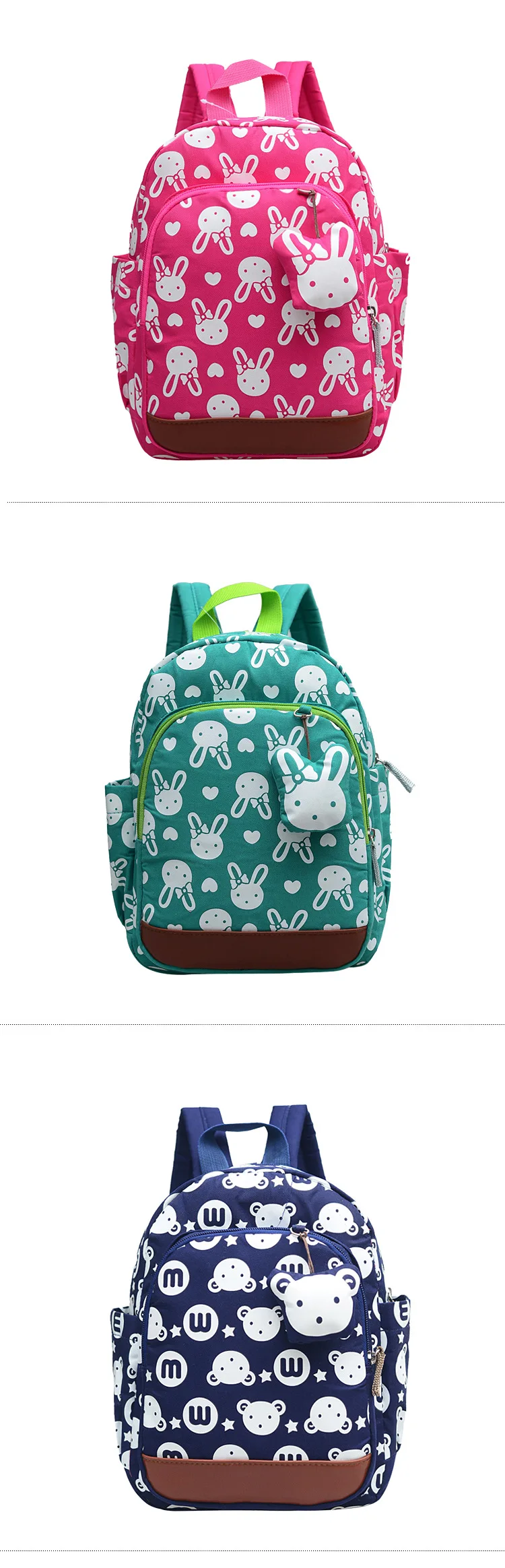 Mochilas escolares infantis, Детские рюкзаки, милый мультяшный рюкзак для детей, школьные сумки, сумка для девочек 1-6 лет