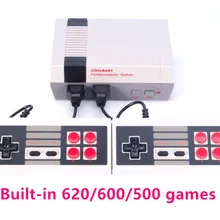 5 Тип Мини Классический ТВ игровой плеер с двумя контроллерами 8 бит игры HDMI выход Встроенные 600/500 Игры Портативный игровой плеер r20