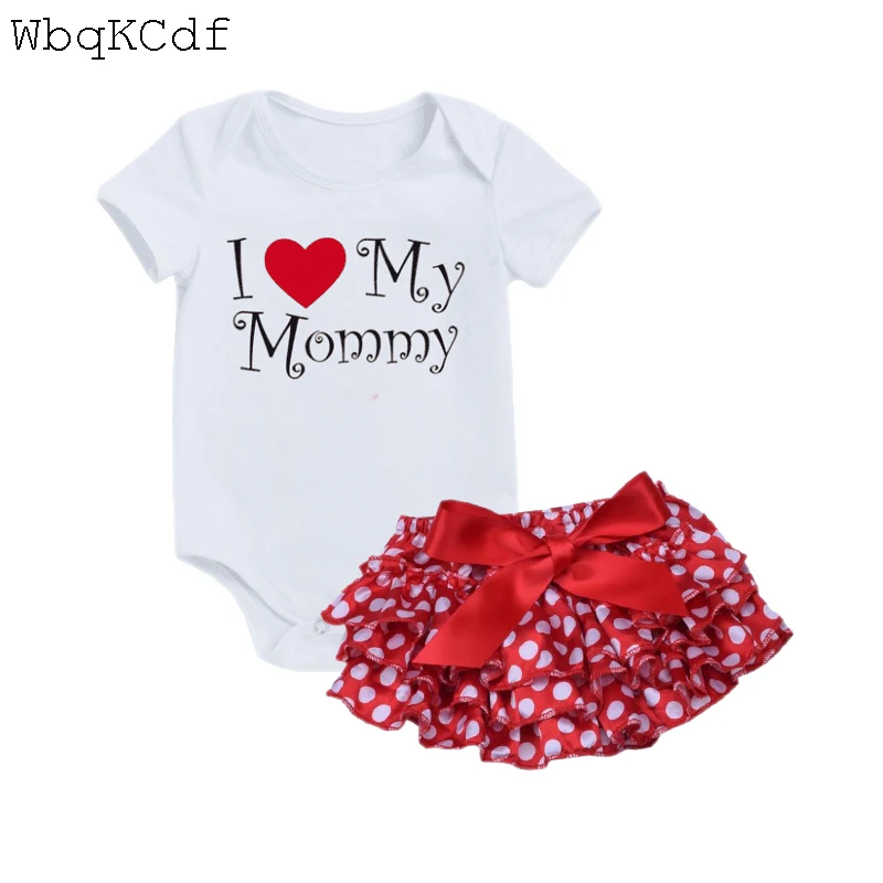 

Summer Style Baby Girls Clothing Sets For New Born Bodysuit Baby Toddler Girl PP Pants Short Sleeve Casual Clothes 0-24 Month