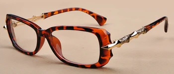 

5 pieces Women Eyeglass Frame Full-Rim Leopard Glasses Spectacles UNI Optical Retro Eyewear RX