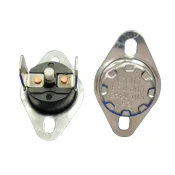 

XIXI 50PCS Manual KSD301/KSD303 130C 135C 140C 145C 150C Degrees Celsius reset Thermostat Temperature switch