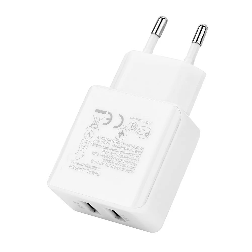 Зарядное устройство 18650 Мода 3.6A тройной USB PortAC зарядное устройство AdapterPortable для samsung для Apple ЕС Plugcarregador celular