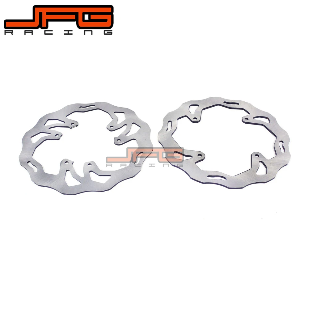 

JFG MOTORCYCLE WAVY FRONR & REAR BRAKE DISCS BRAKE ROTORS For HONDA CR125R CR250R CRF250R CRF450R CRF250X CRF450X